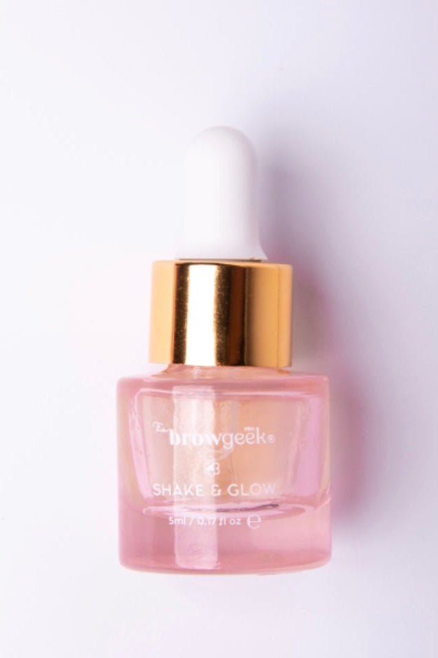 SHAKE & GLOW MULTI USE HONEY INFUSED BROW OIL - RETAIL PACK (10 x 5ml) BROW GEEK