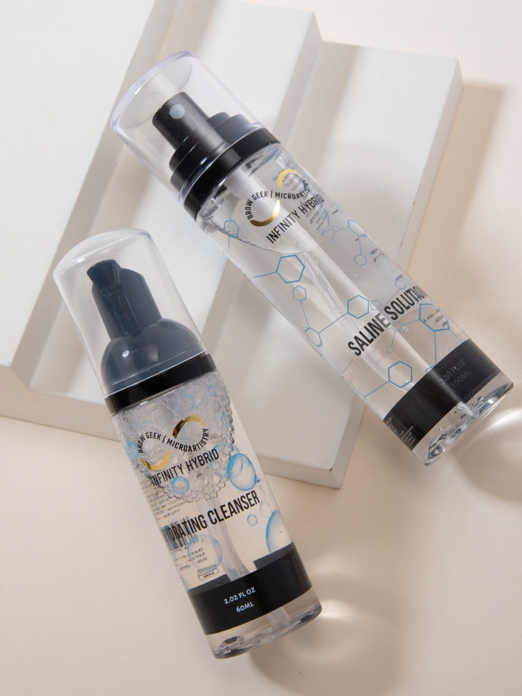 The Brow Geek Hybrid Brow Prep Shampoo Kit