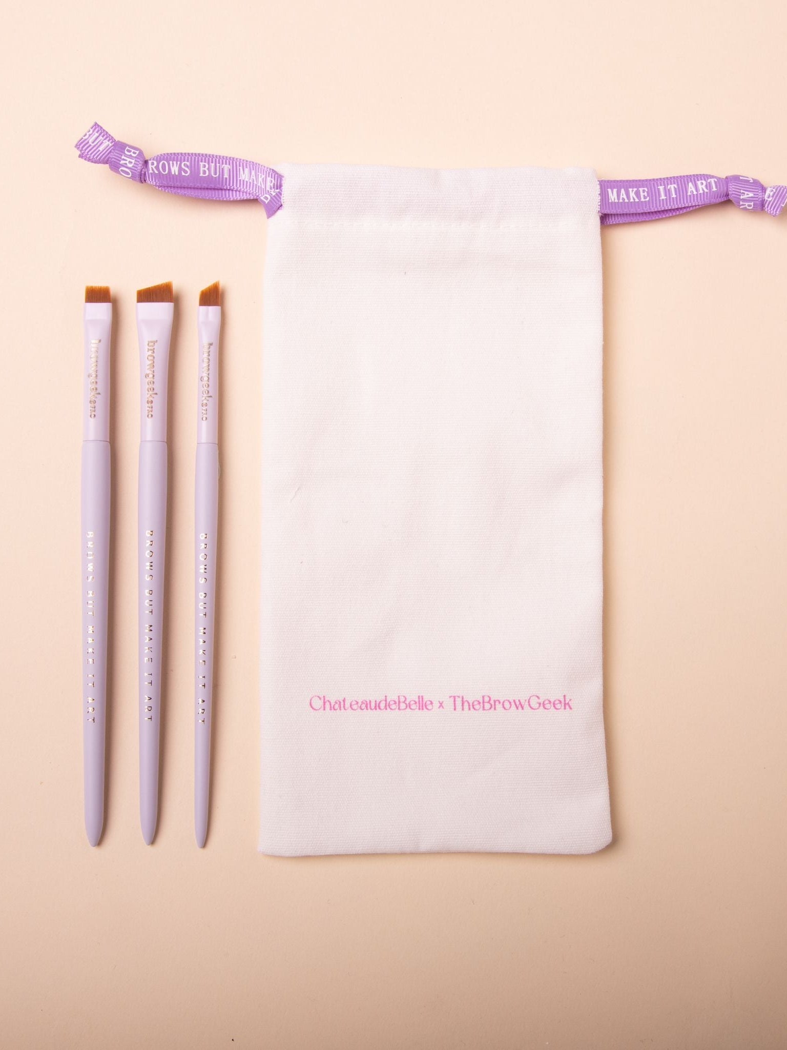 LIMITED EDITION CHATEAUDEBELLE X THE BROW GEEK BRUSH COLLECTION