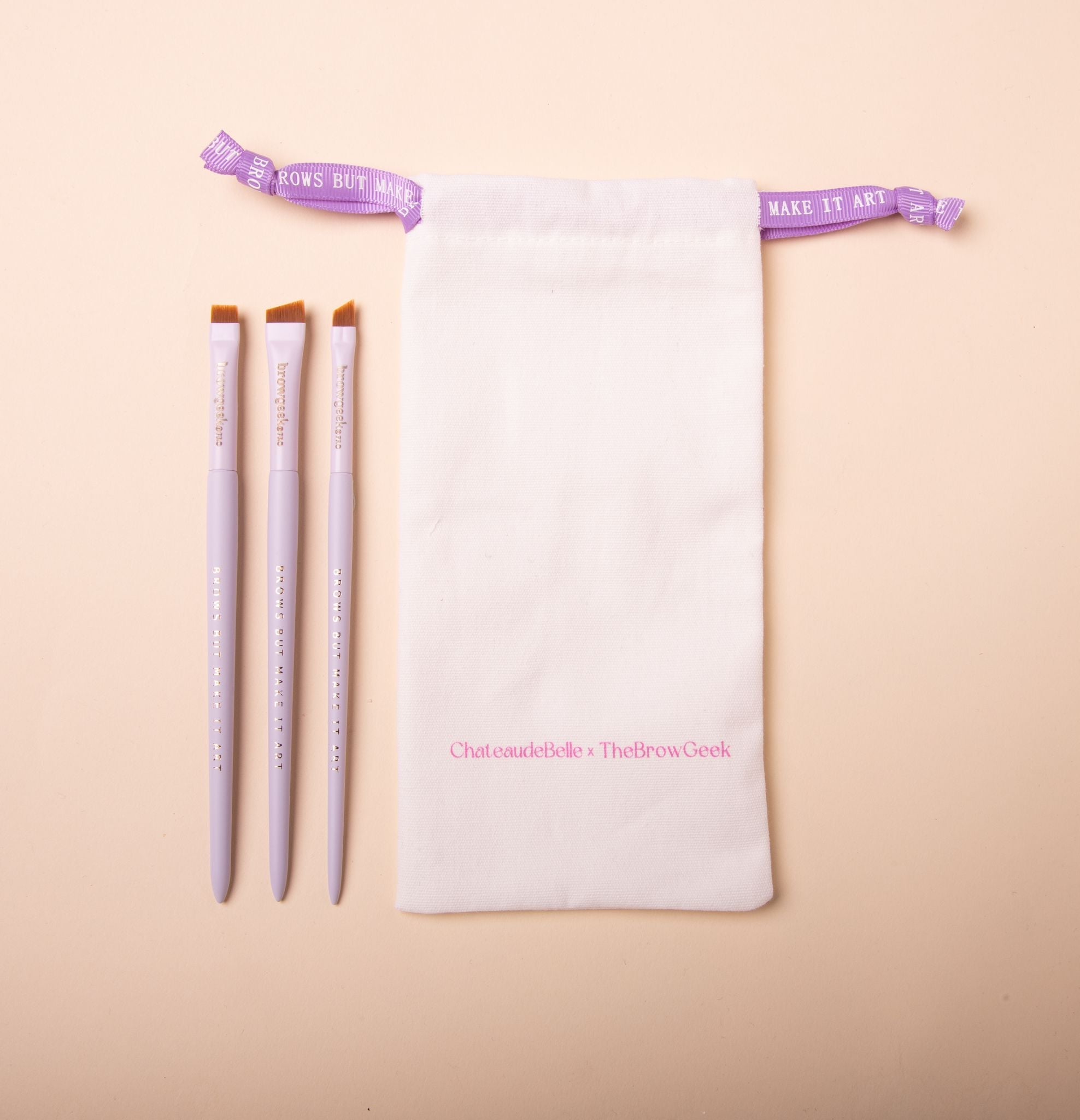 LIMITED EDITION CHATEAUDEBELLE X THE BROW GEEK BRUSH COLLECTION