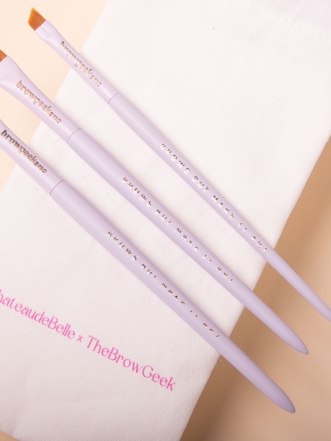 LIMITED EDITION CHATEAUDEBELLE X THE BROW GEEK BRUSH COLLECTION