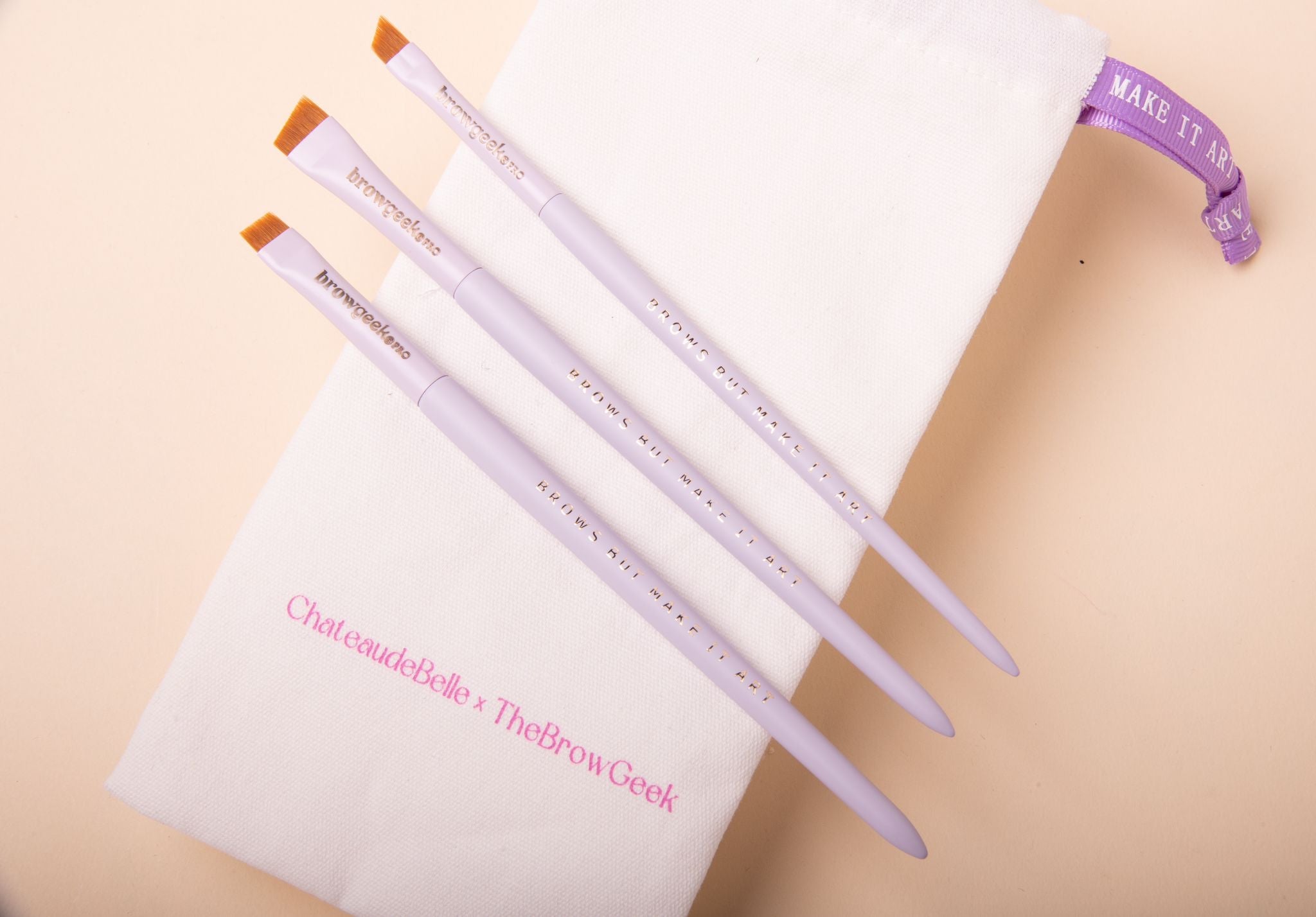 LIMITED EDITION CHATEAUDEBELLE X THE BROW GEEK BRUSH COLLECTION