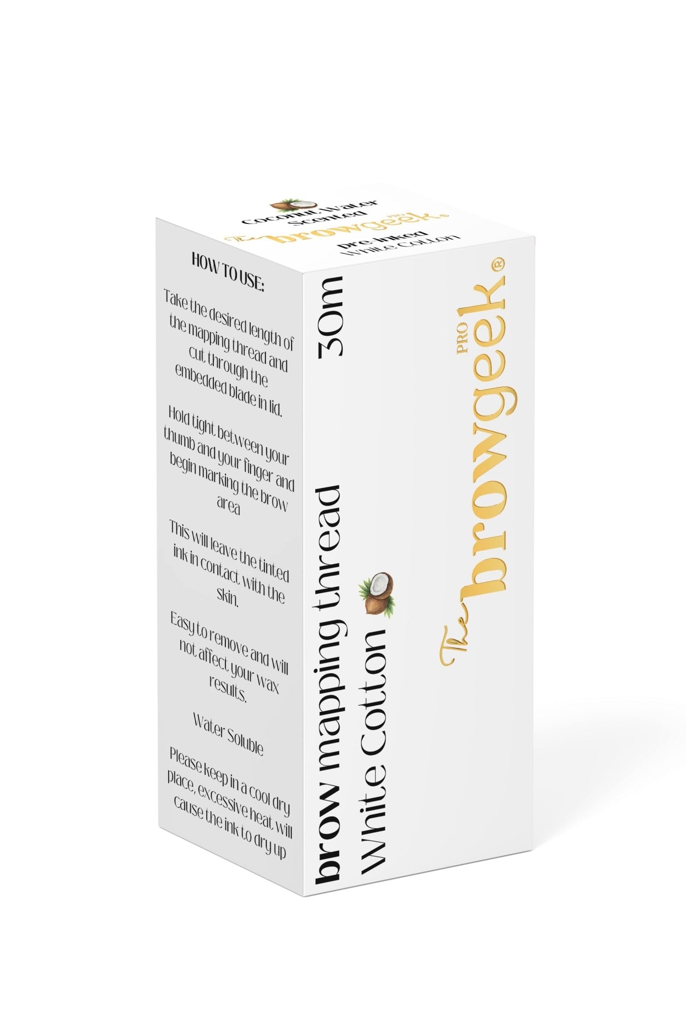 THE ART RANGE MAPPING STRING - SCENTED HIGHLY PIGMENTED BROW MAPPING THREAD 30m - GET MAPPING CLASS FREE ON BUNDLE DEAL