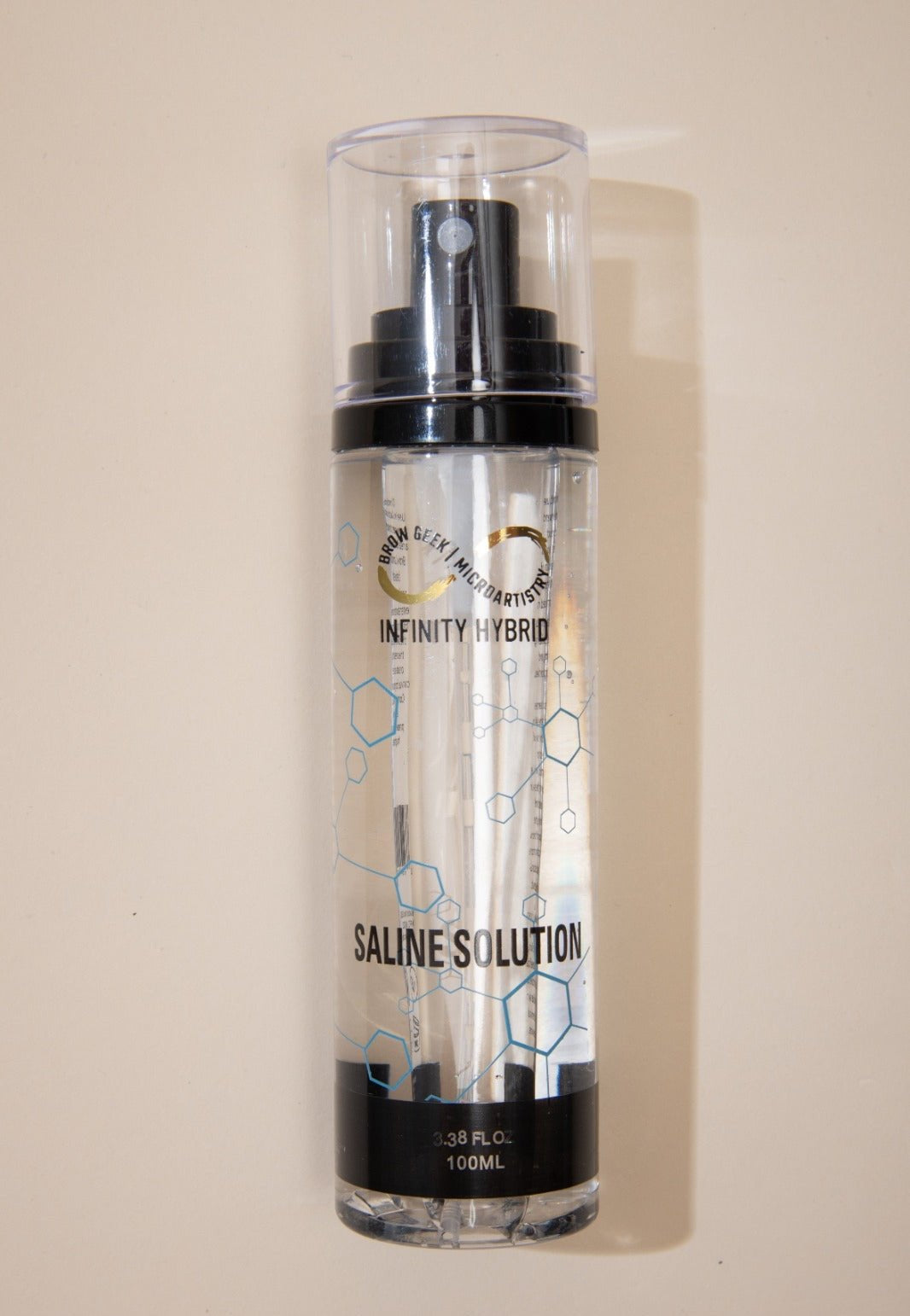 INFINITY SALINE SOLUTION 100ML - YOUR MUST HAVE BROW KIT PRODUCT