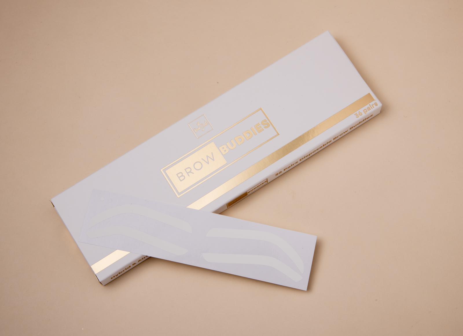 BROW BUDDIES ™ - 36 pairs of the ultimate brow guides for Airbrushing or Hybrid