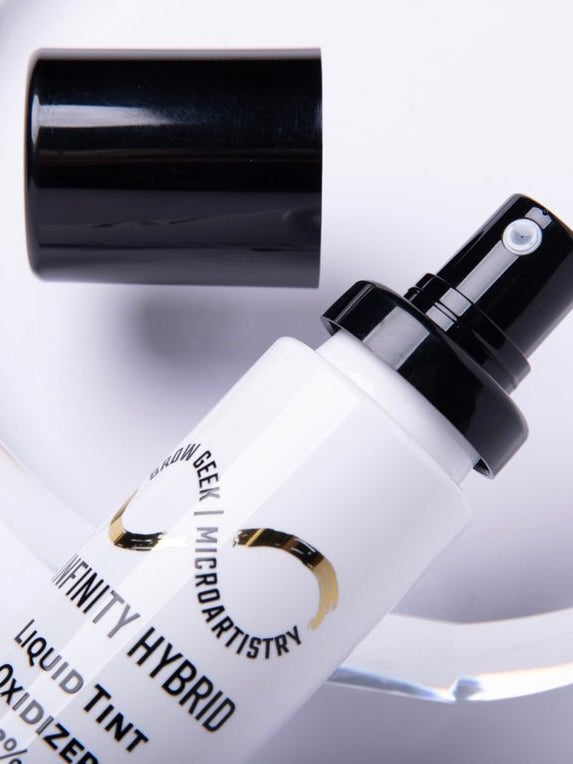 INFINITY LIQUID SPRAY OXIDISER (DEVELOPER) 3% 60ML suitable for airbrush brows & manual application