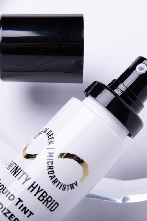 INFINITY LIQUID SPRAY OXIDISER (DEVELOPER) 3% 60ML suitable for airbrush brows & manual application