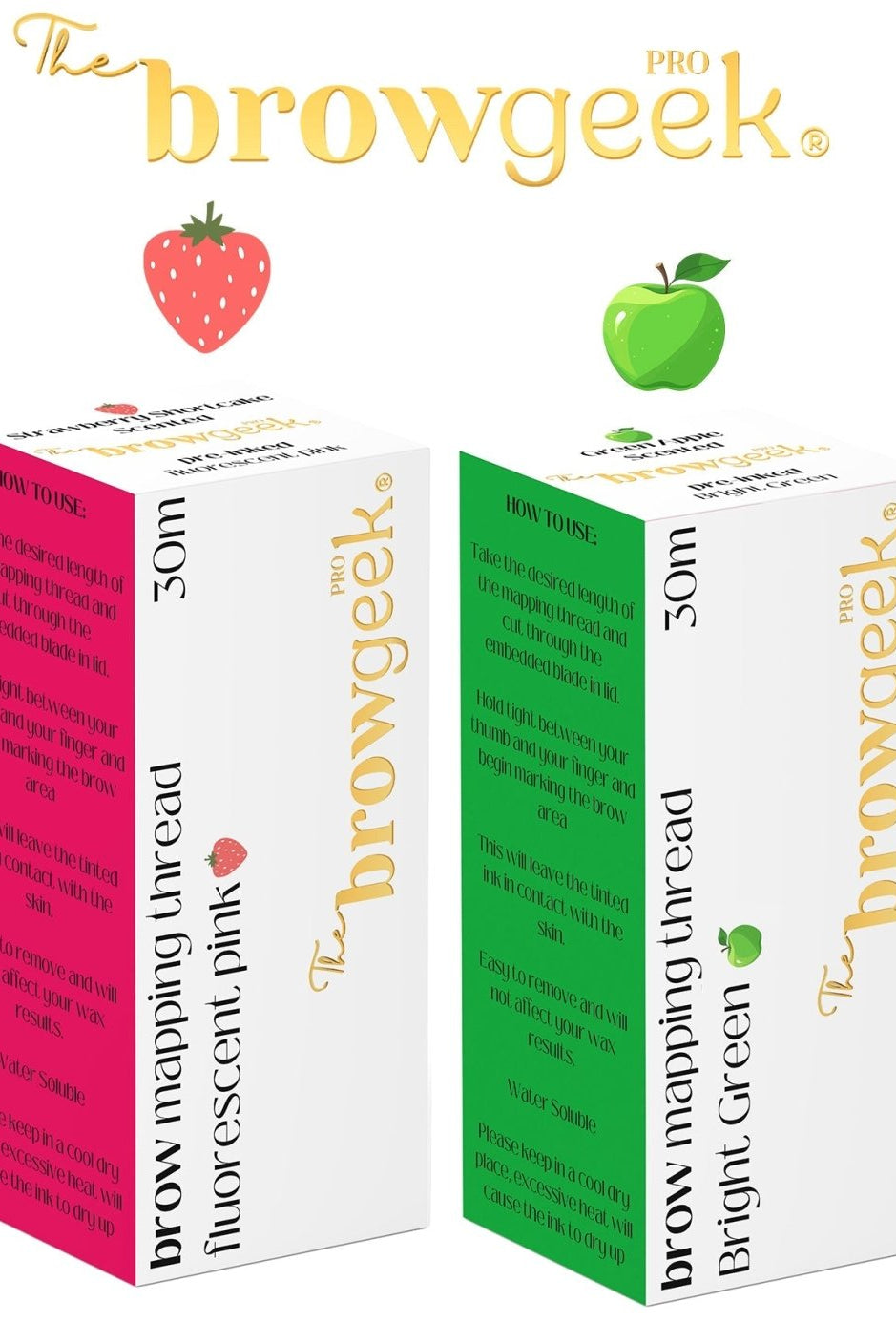 THE ART RANGE MAPPING STRING - SCENTED HIGHLY PIGMENTED BROW MAPPING THREAD 30m - GET MAPPING CLASS FREE ON BUNDLE DEAL