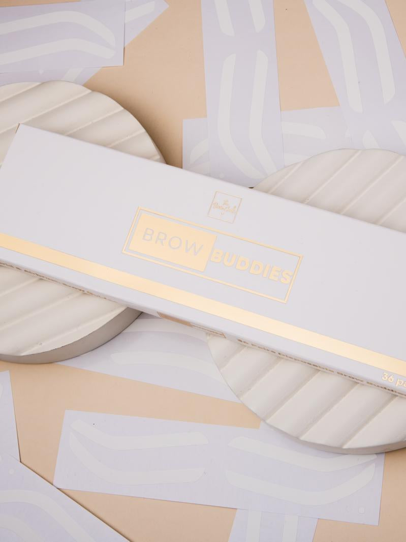 BROW BUDDIES ™ - 36 pairs of the ultimate brow guides for Airbrushing or Hybrid
