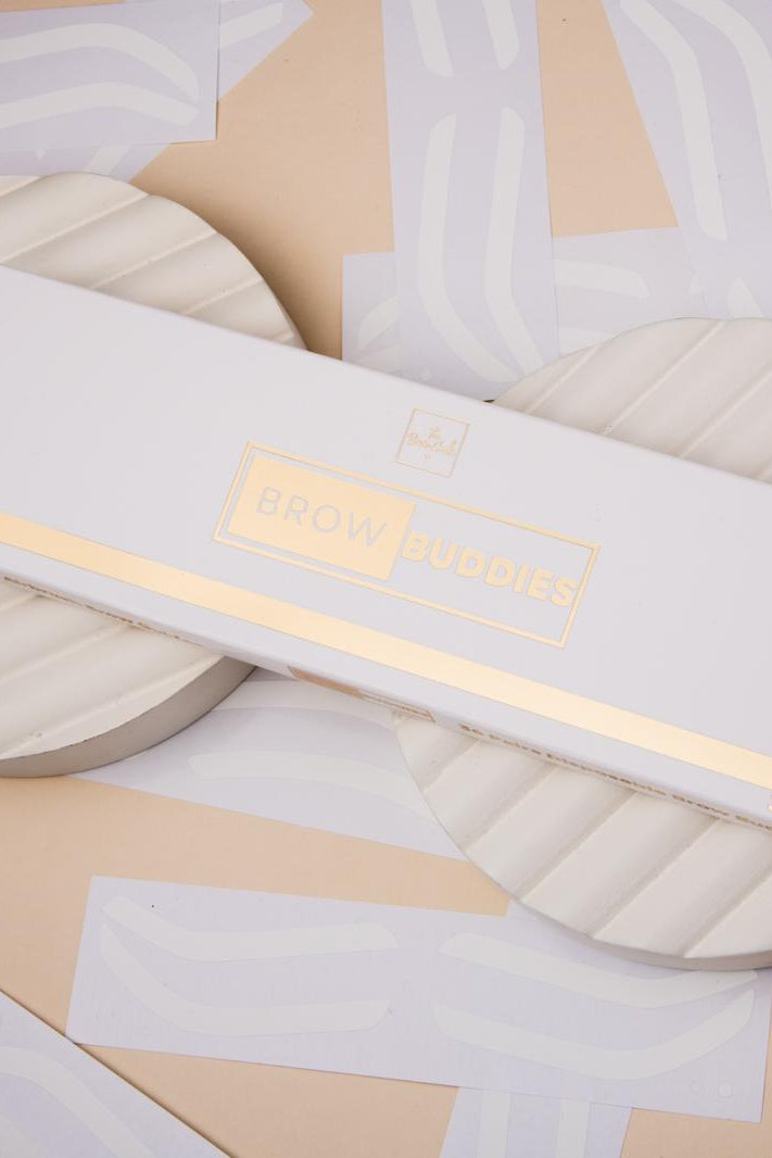BROW BUDDIES ™ - 36 pairs of the ultimate brow guides for Airbrushing or Hybrid