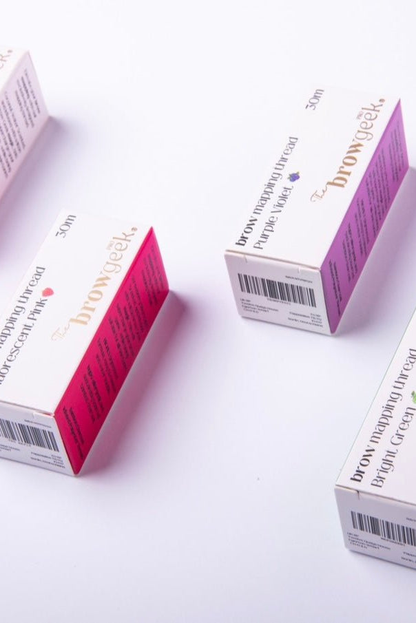 THE ART RANGE MAPPING STRING - SCENTED HIGHLY PIGMENTED BROW MAPPING THREAD 30m - GET MAPPING CLASS FREE ON BUNDLE DEAL