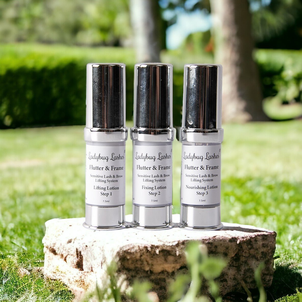 7.5ml Flutter and Frame Sensitive Airless Pump – Cysteamine-Based