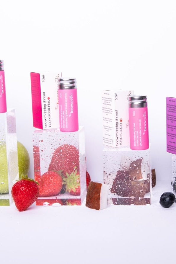 THE ART RANGE MAPPING STRING - SCENTED HIGHLY PIGMENTED BROW MAPPING THREAD 30m - GET MAPPING CLASS FREE ON BUNDLE DEAL