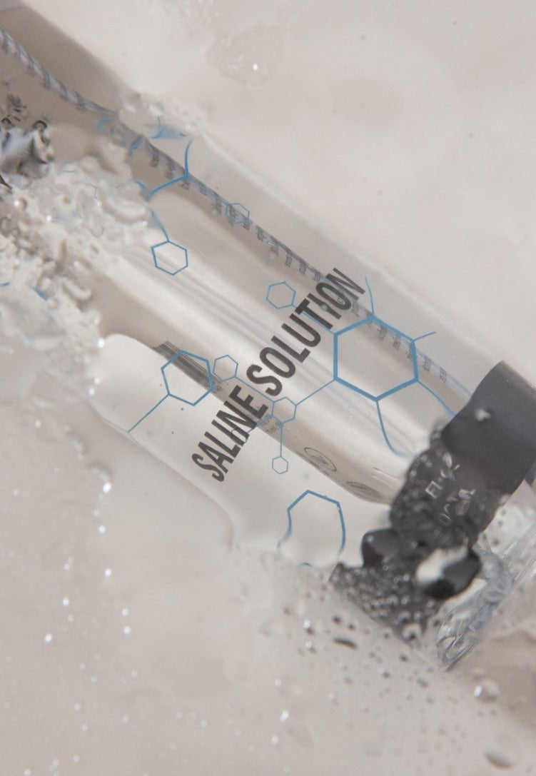 INFINITY SALINE SOLUTION 100ML - YOUR MUST HAVE BROW KIT PRODUCT