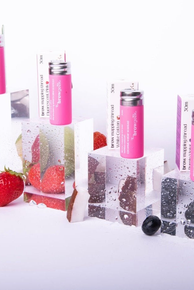 THE ART RANGE MAPPING STRING - SCENTED HIGHLY PIGMENTED BROW MAPPING THREAD 30m - GET MAPPING CLASS FREE ON BUNDLE DEAL