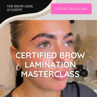 BROW LAMINATION MASTERCLASS - CERTIFIED