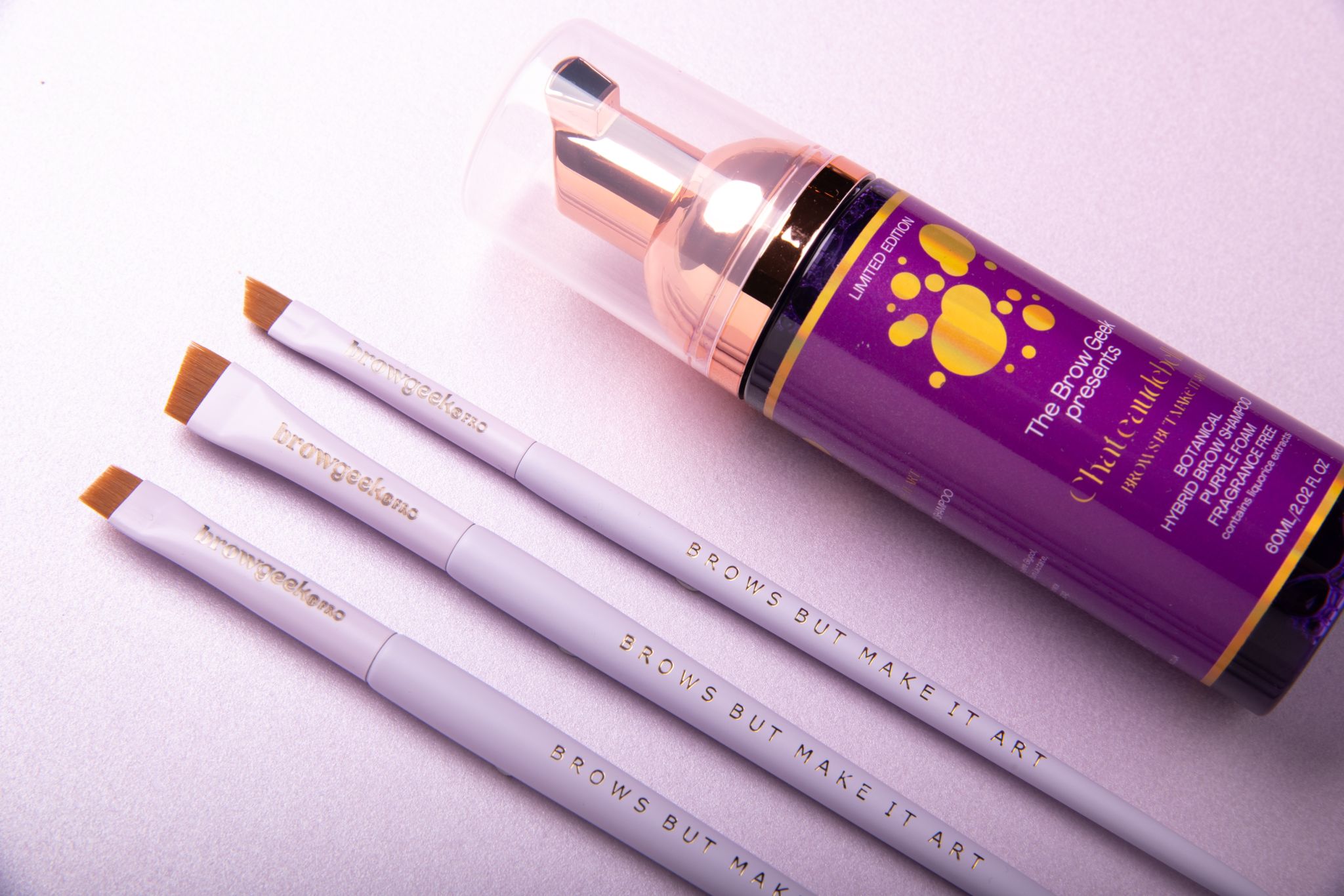 LIMITED EDITION CHATEAUDEBELLE X THE BROW GEEK BRUSH COLLECTION