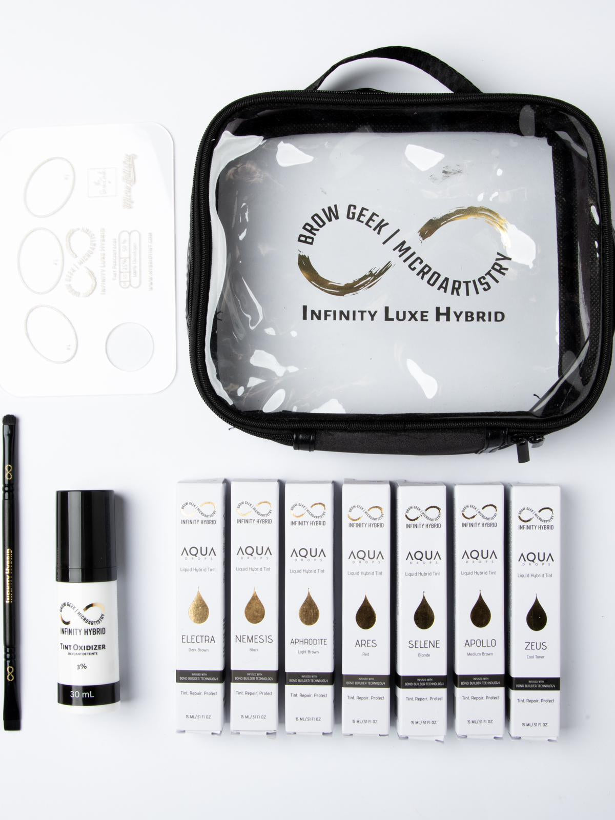 AQUA DROPS KITS - The Best Brow Hybrid Stain with Bond Builder INFINITY