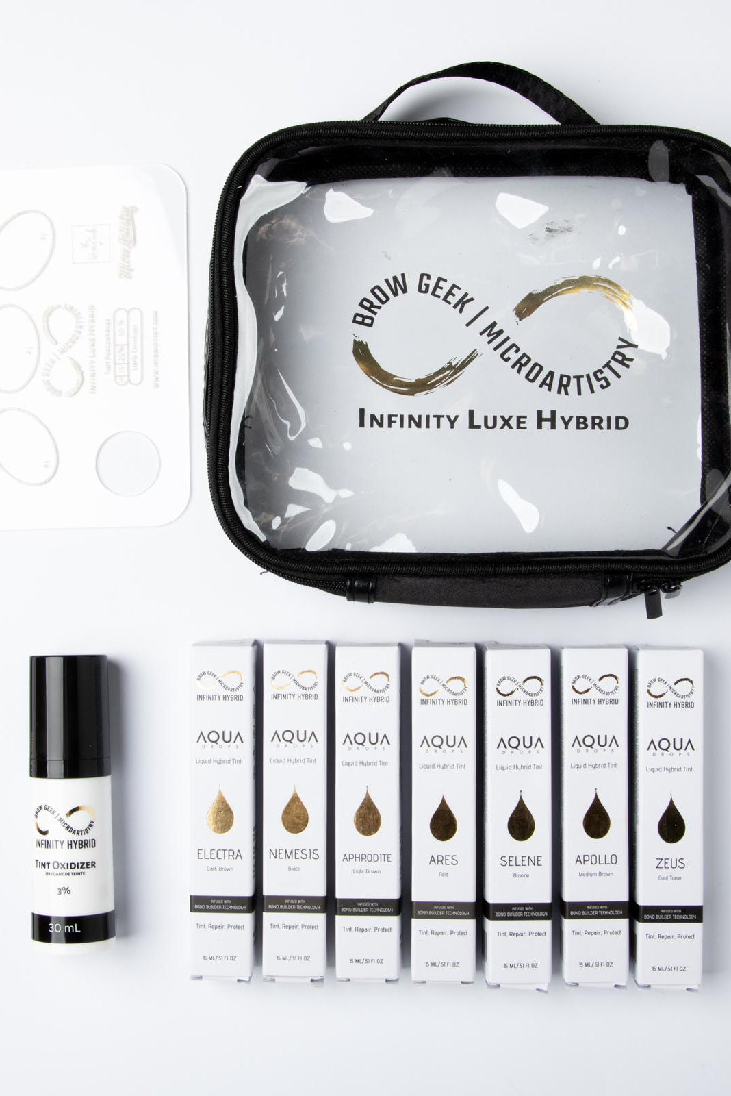 AQUA DROPS KITS - The Best Brow Hybrid Stain with Bond Builder INFINITY