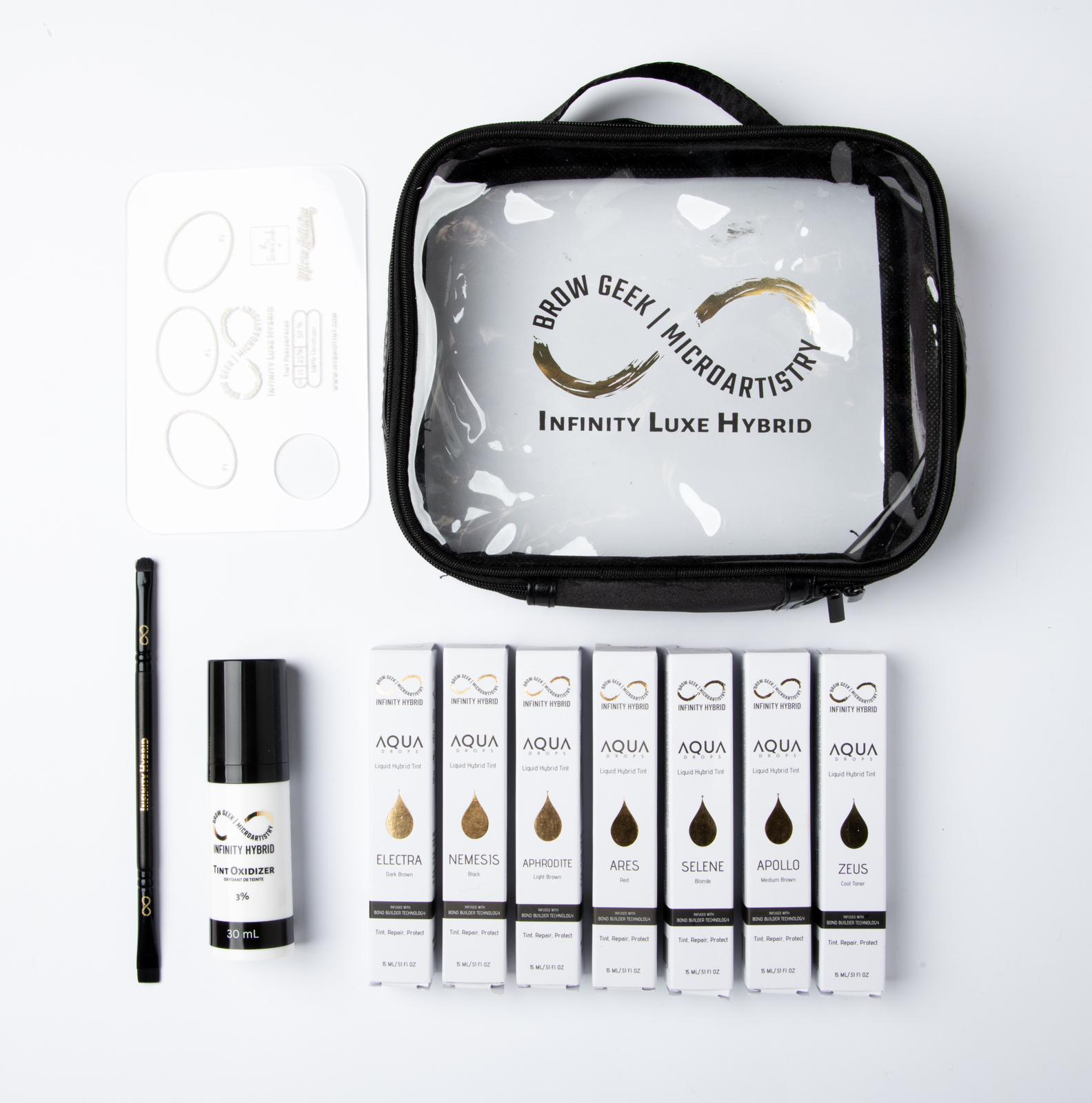 AQUA DROPS KITS - The Best Brow Hybrid Stain with Bond Builder INFINITY