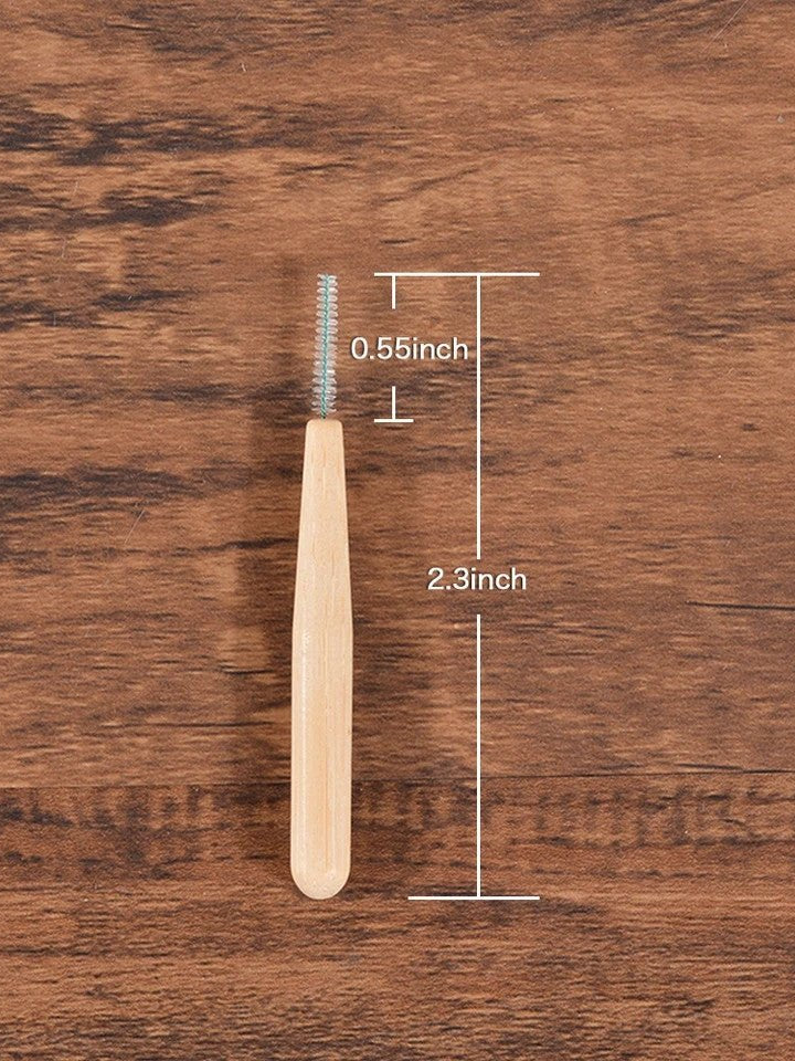Bamboo Interdental Floss Heads x10 – Sustainable Tools for Brow Lamination