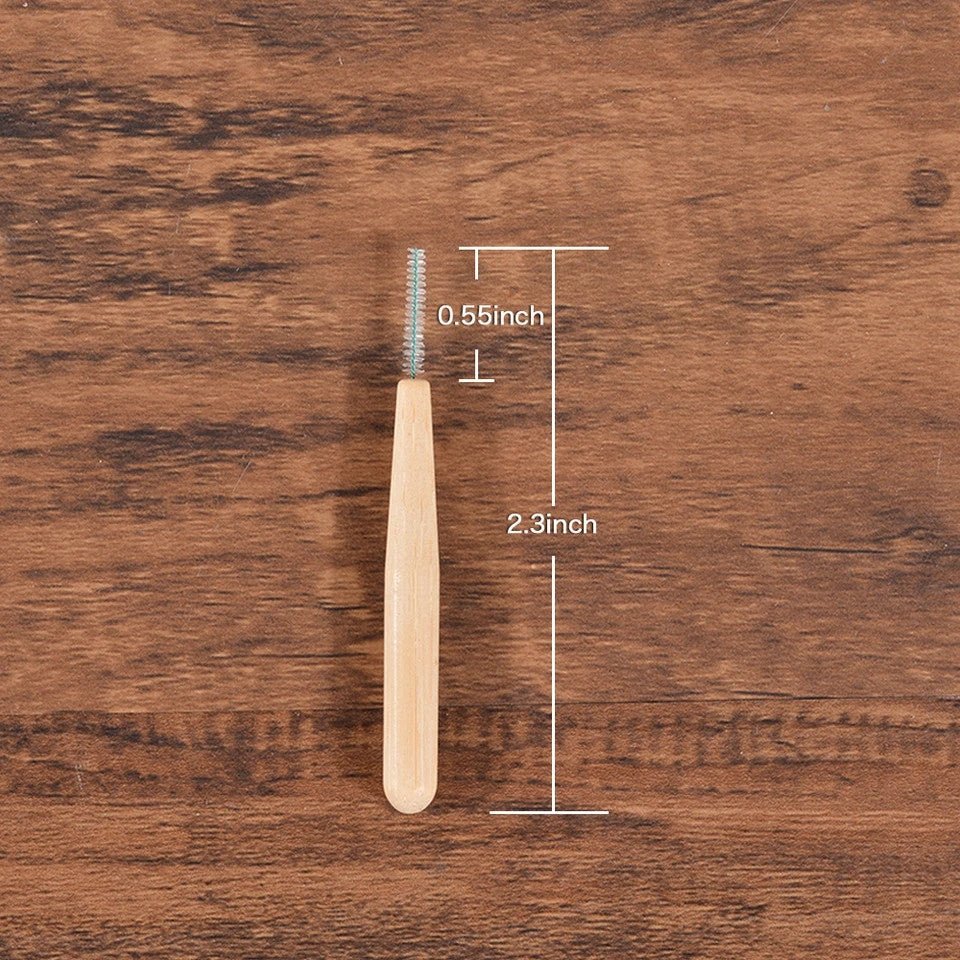 Bamboo Interdental Floss Heads x10 – Sustainable Tools for Brow Lamination