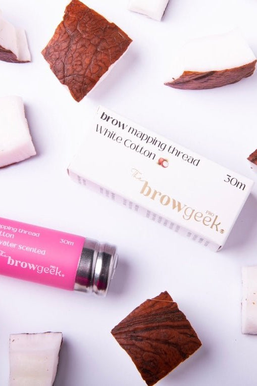 THE ART RANGE MAPPING STRING - SCENTED HIGHLY PIGMENTED BROW MAPPING THREAD 30m - GET MAPPING CLASS FREE ON BUNDLE DEAL