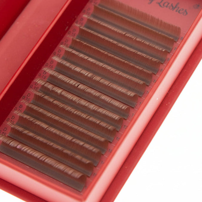 Cashmere Flat Classics – 16 Row Mixed Tray in Brown 🤎🤎 or Caramel 🤎🤎