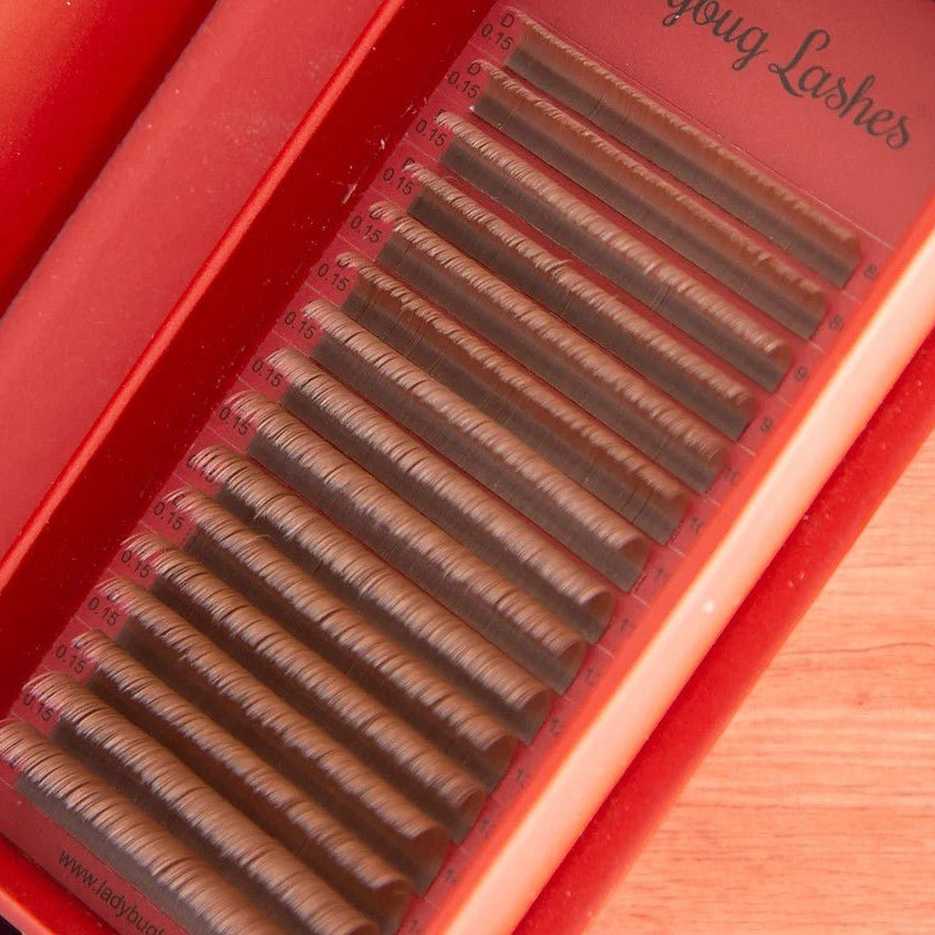 Cashmere Flat Classics – 16 Row Mixed Tray in Brown 🤎🤎 or Caramel 🤎🤎