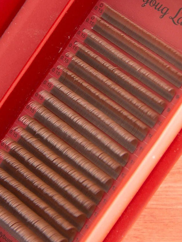 Cashmere Flat Classics – 16 Row Mixed Tray in Brown 🤎🤎 or Caramel 🤎🤎