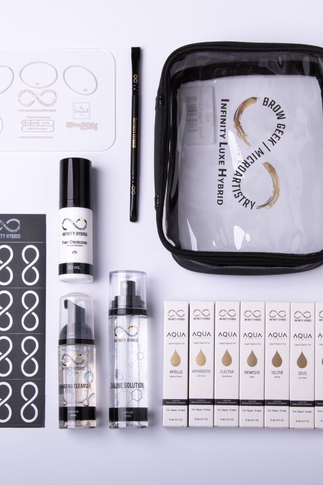 INFINITY AQUA DROPS GOLD KIT - YOUR COMPLETE HYBRID STAIN KIT
