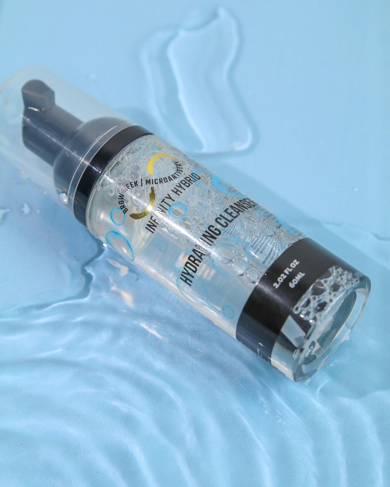 INFINITY HYDRATING BROW SHAMPOO CLEANSER 60ML BULK BUY 3/5