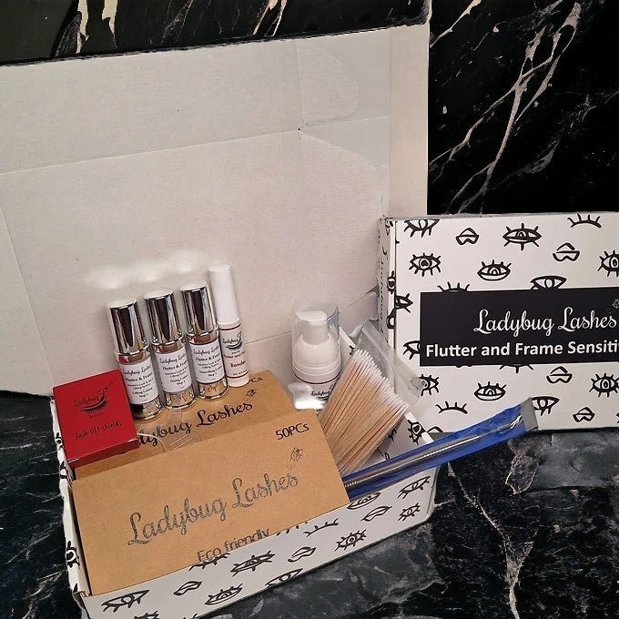 Flutter and Frame Sensitive Lash Lift Kit – Cysteamine Formula