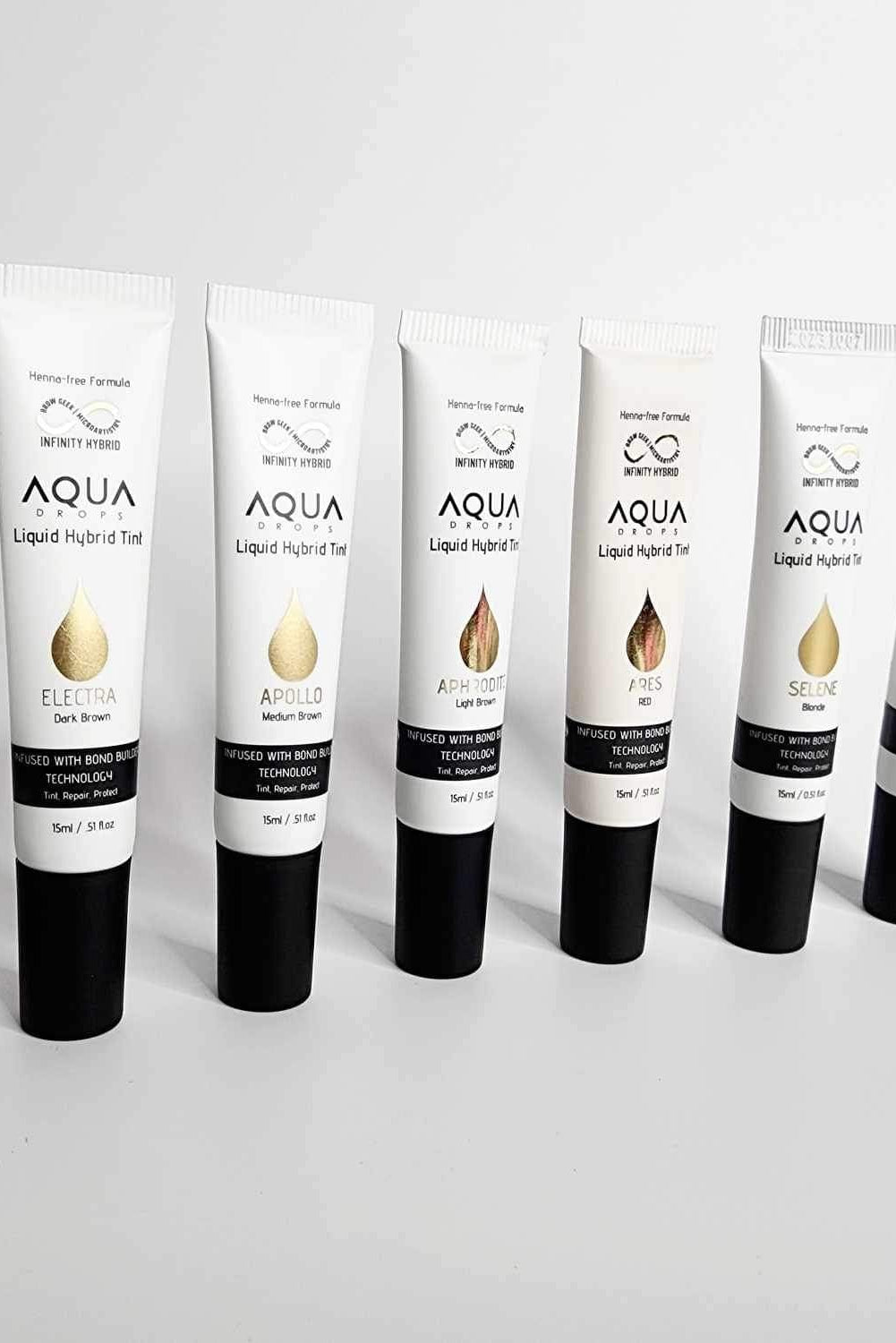 Aqua Drops Hybrid Brow Stain 15ml Single Tubes