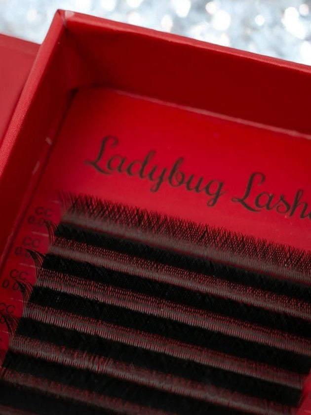 ladybuglashes lashglue lashtrays lashadhesive glueretention cloverlashes wlashes yylashes premades promades lashes