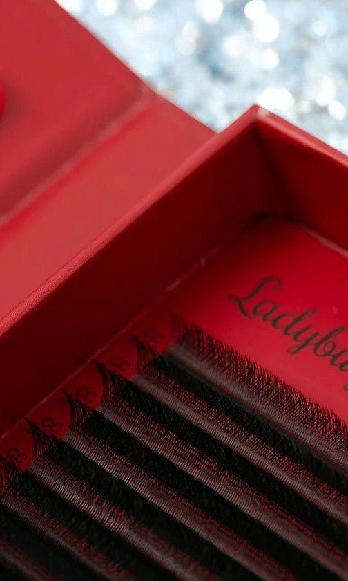 ladybuglashes lashglue lashtrays lashadhesive glueretention cloverlashes wlashes yylashes premades promades lashes