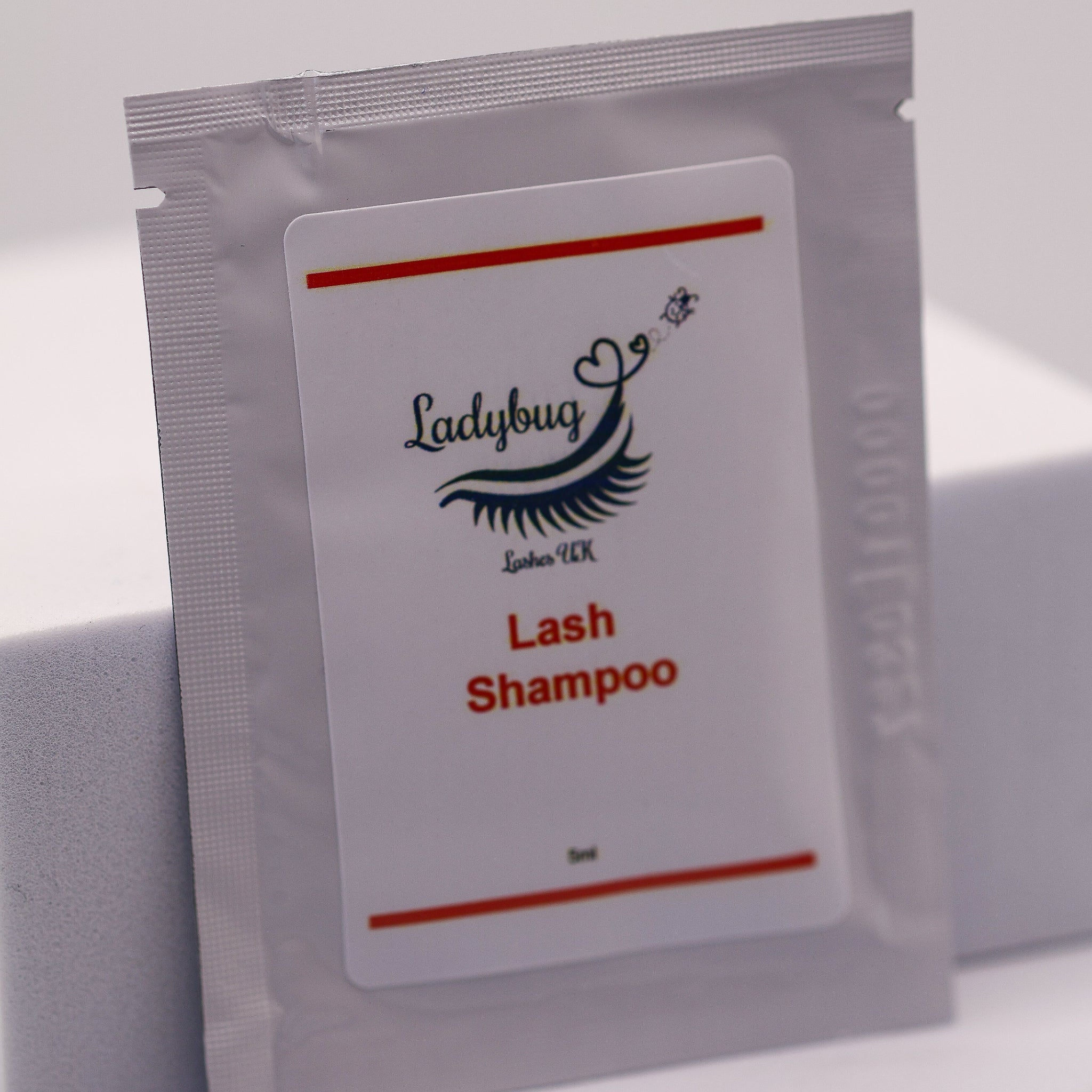 LADYBUGLASHES Cosmetic Grade Lash Shampoo Sachets – gentle lash cleanser