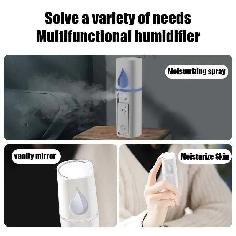 30ML Mini Portable Humidifier USB Rechargeable