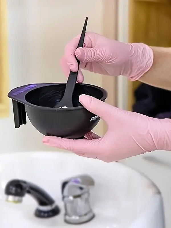 20/50/100PCS Pink Nitrile Gloves Disposable Powder & Latex Free