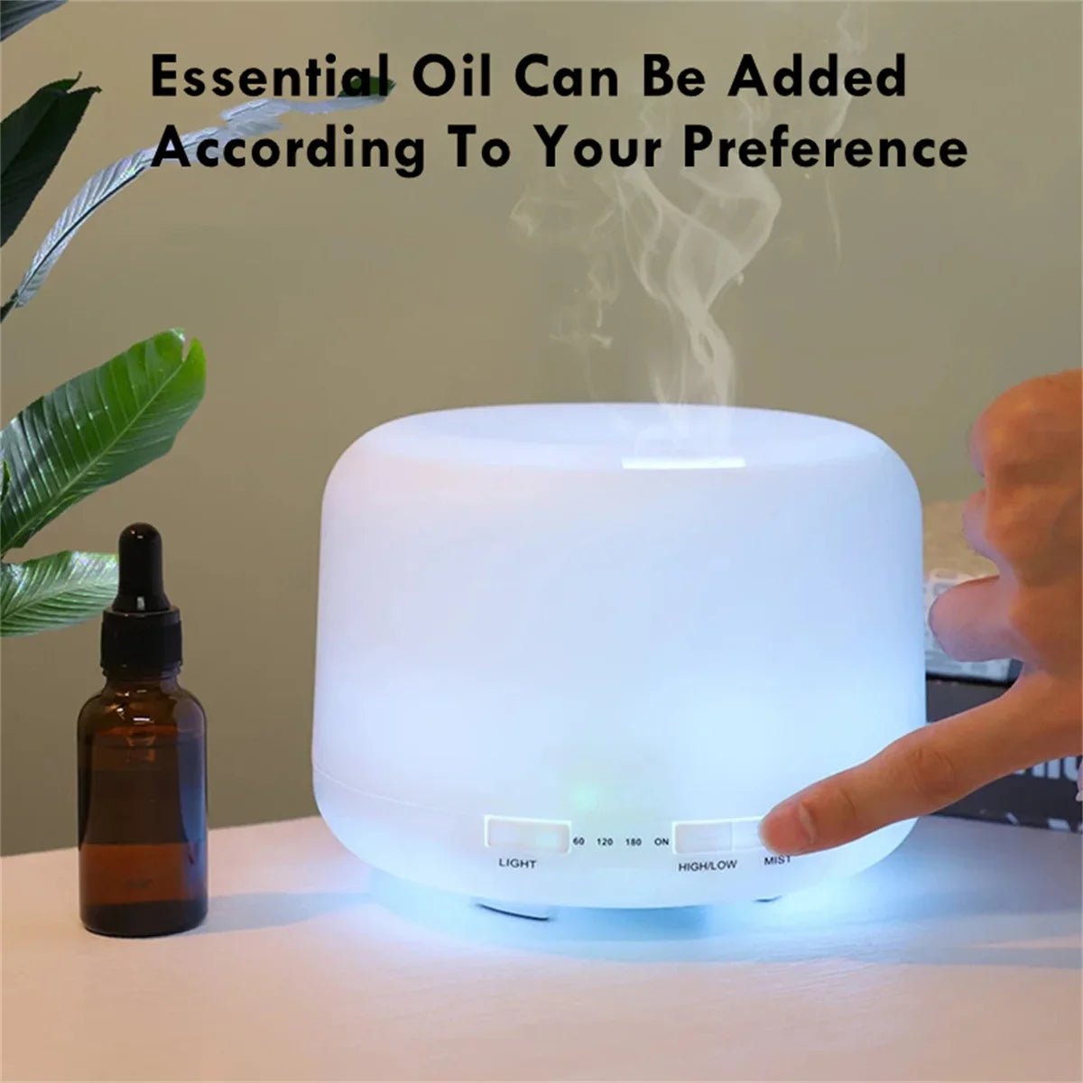 Air Humidifier With Colourful Night Lights