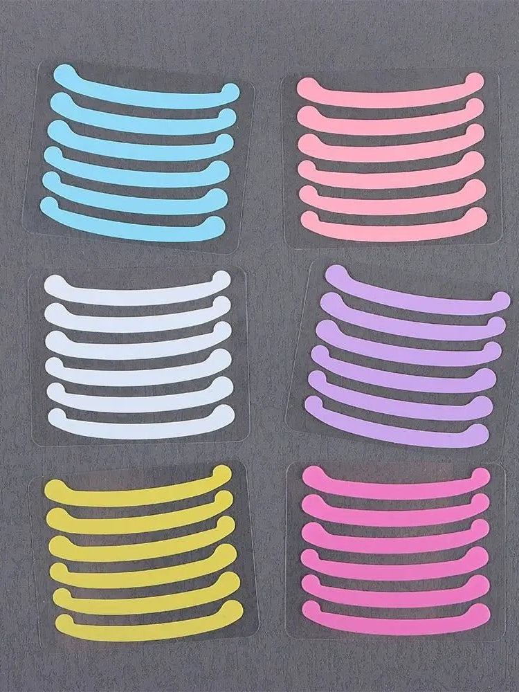 6Pcs Eyelashes Lifting Silicone Stripe Reusable Lash Lift