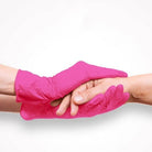 Fuchsia Nitrile Disposable Gloves Pink 20/50/100PCS Powder Latex Free
