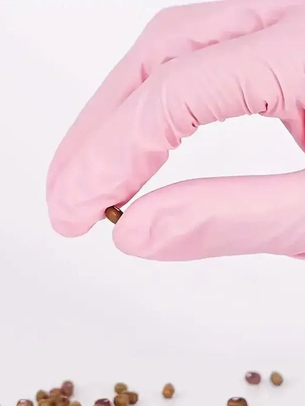 20/50/100PCS Pink Nitrile Gloves Disposable Powder & Latex Free