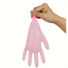 20/50/100PCS Pink Nitrile Gloves Disposable Powder & Latex Free