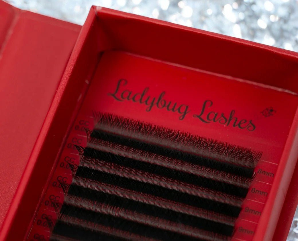 ladybuglashes lashglue lashtrays lashadhesive glueretention cloverlashes wlashes yylashes premades promades lashes