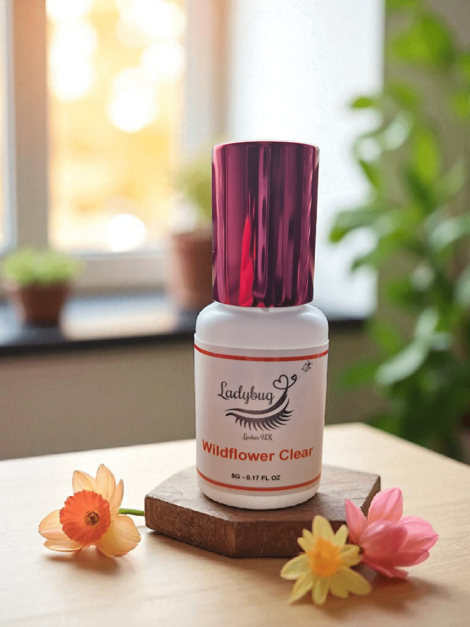 Wildflower UK Clear Lash Adhesive/Glue – Ultra-Fast Cure 0.5-1s