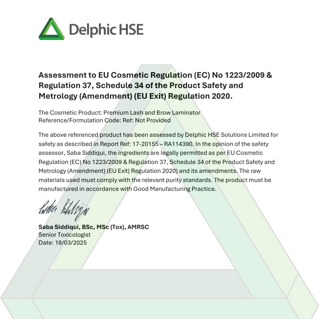 Flutter and Frame Lash & Brow Lamination Sachets – TGA