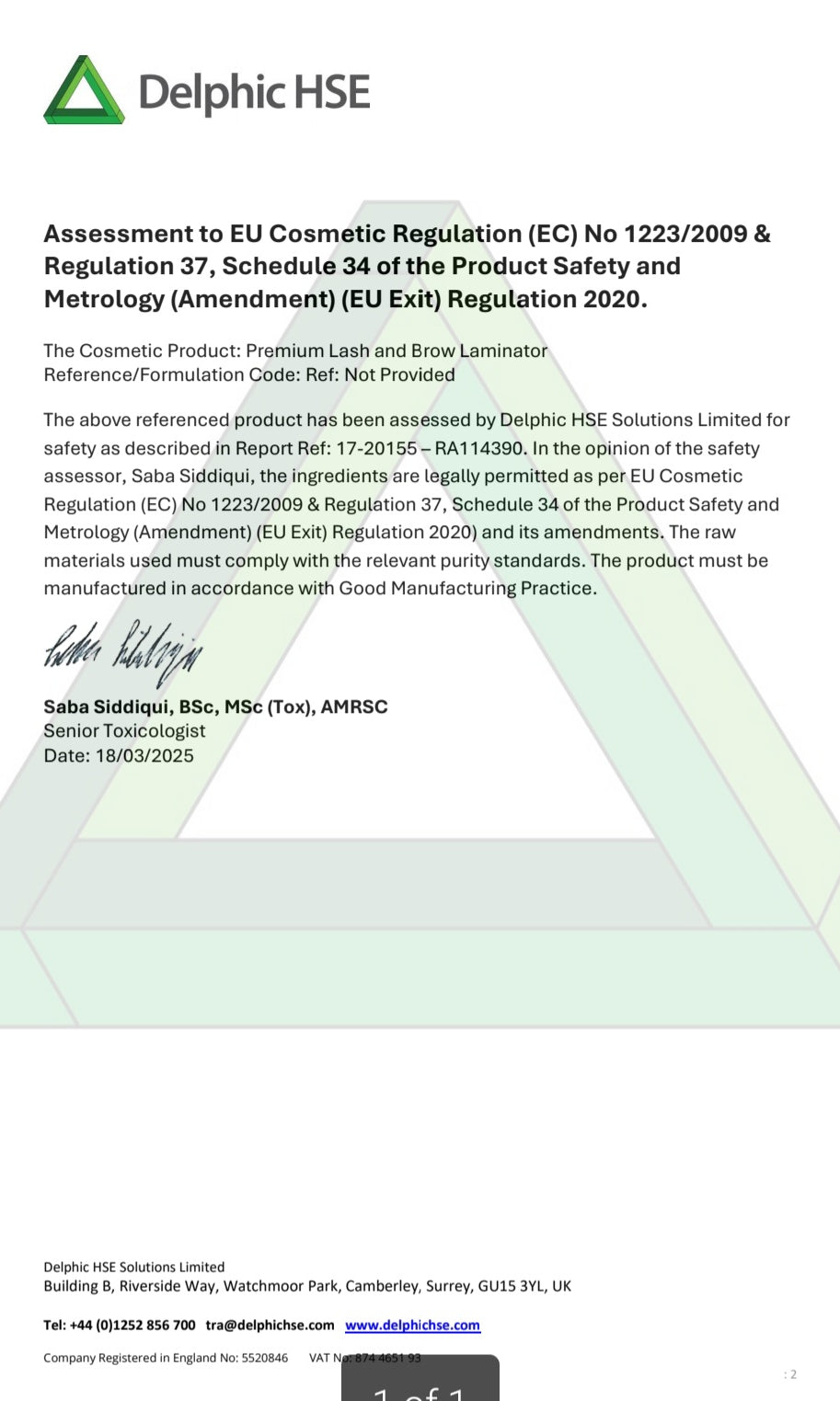 Flutter and Frame Lash & Brow Lamination Sachets – TGA