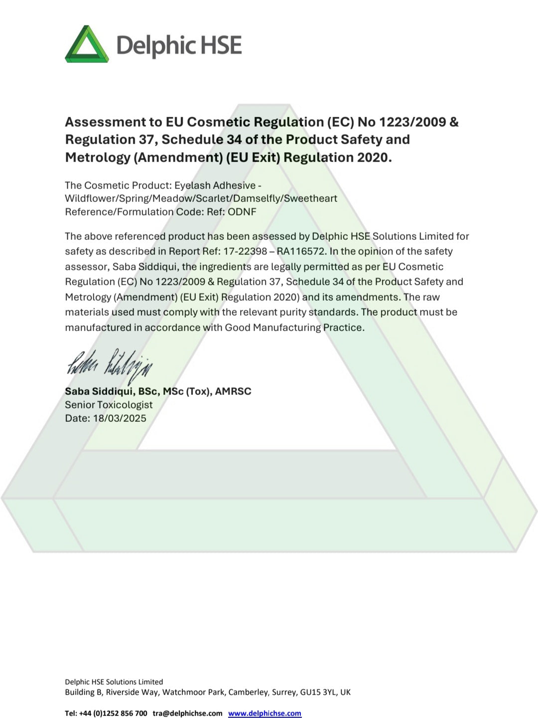 Wildflower UK Clear Lash Adhesive/Glue – Ultra-Fast Cure 0.5-1s