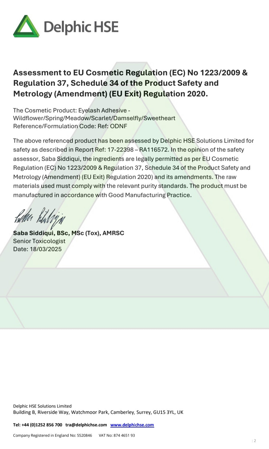 Wildflower UK Clear Lash Adhesive/Glue – Ultra-Fast Cure 0.5-1s